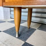 Vintage sideboard with window