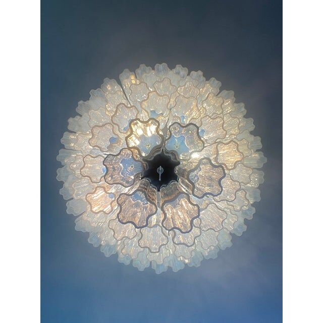 Contemporary murano glass chandelier