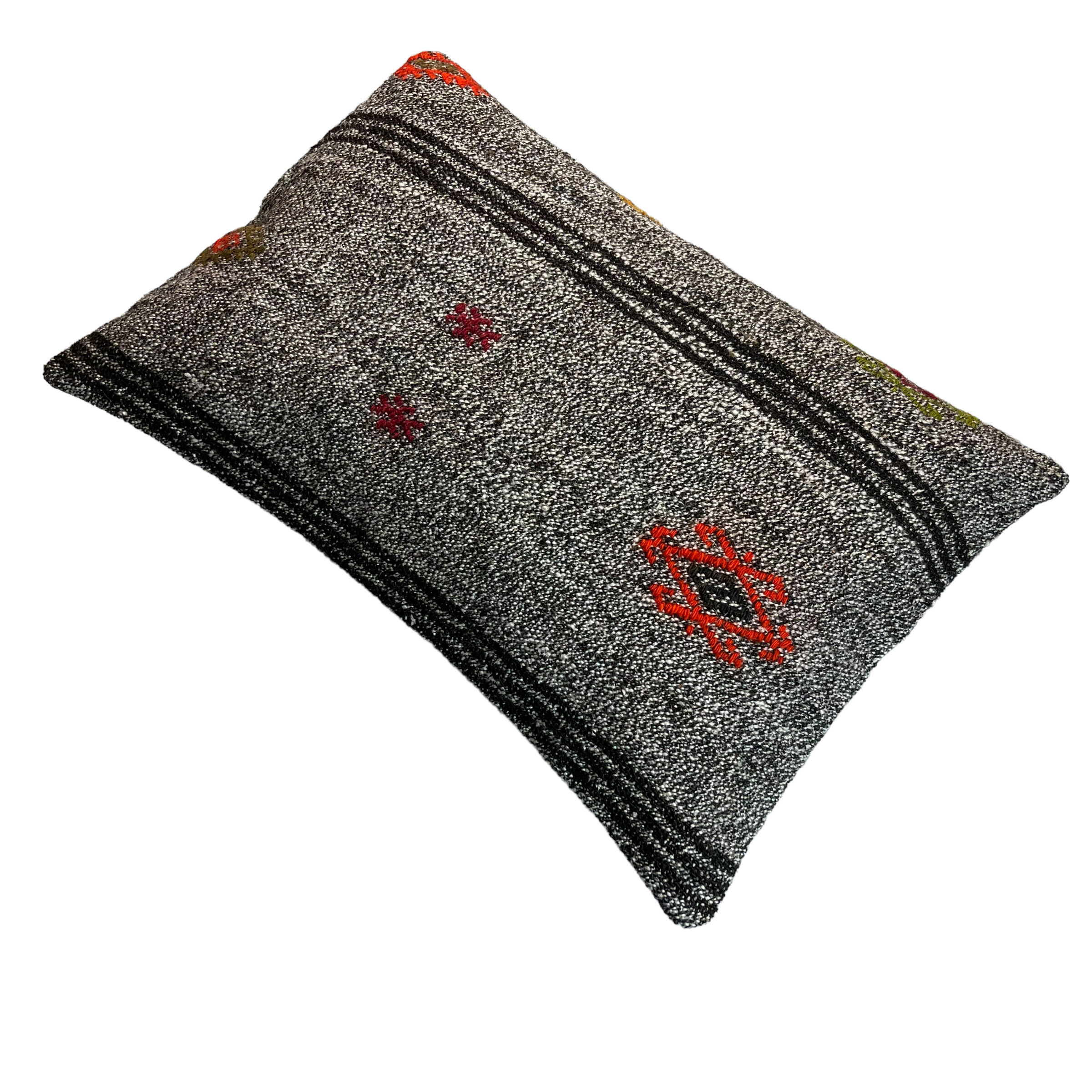 Vintage turkish handmade cushion cover , 40 x 60 cm