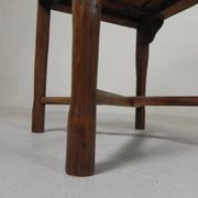 Ensemble de 2 chaises d'angle en teck, années 1980
