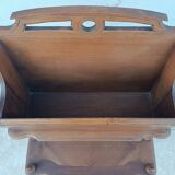 Walnut music cabinet