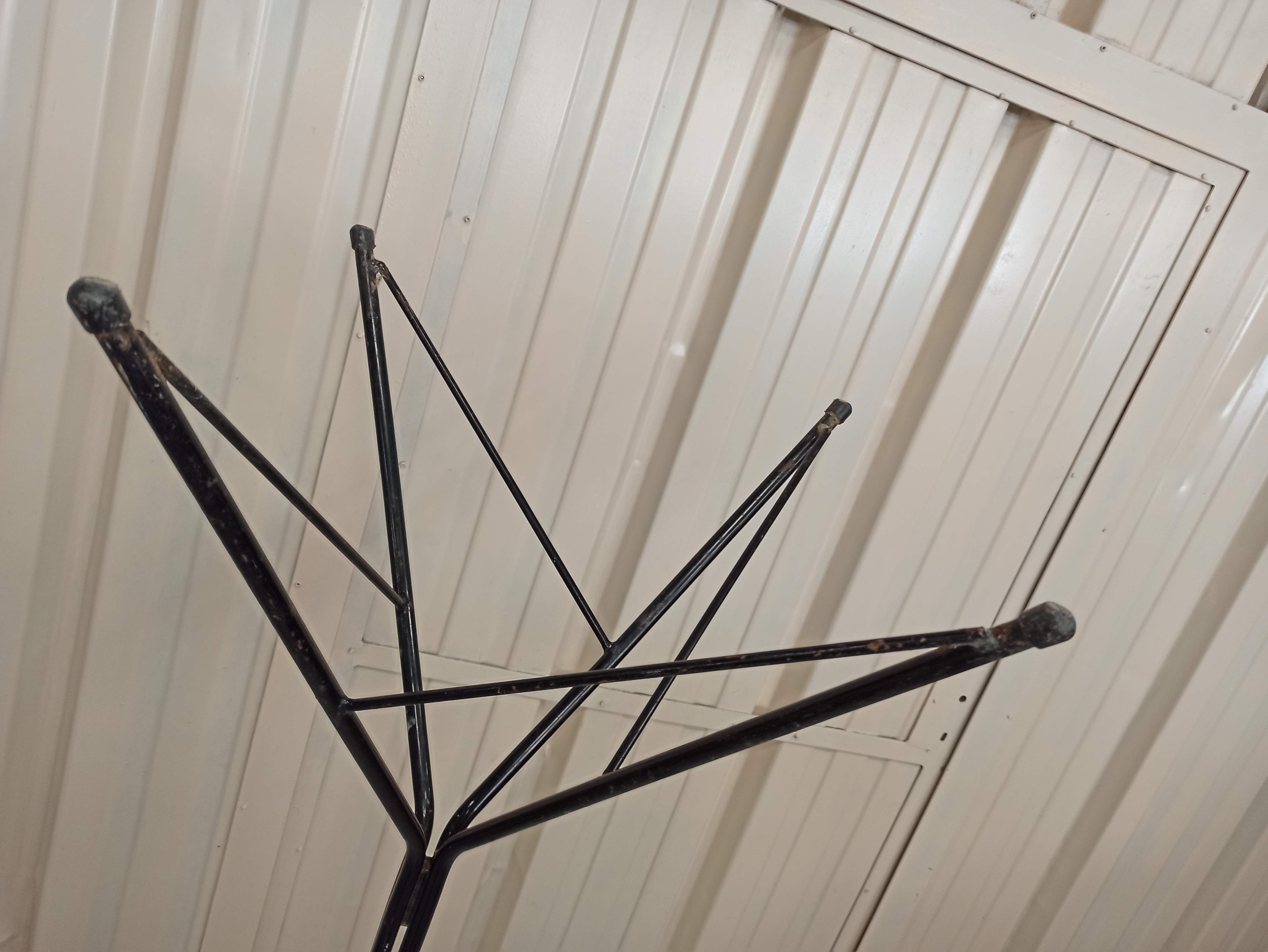 Coat rack parrot locker multicolored balls circa 50