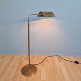 Lampadaire en laiton, Florian Schulz, Reiminterline, 1970