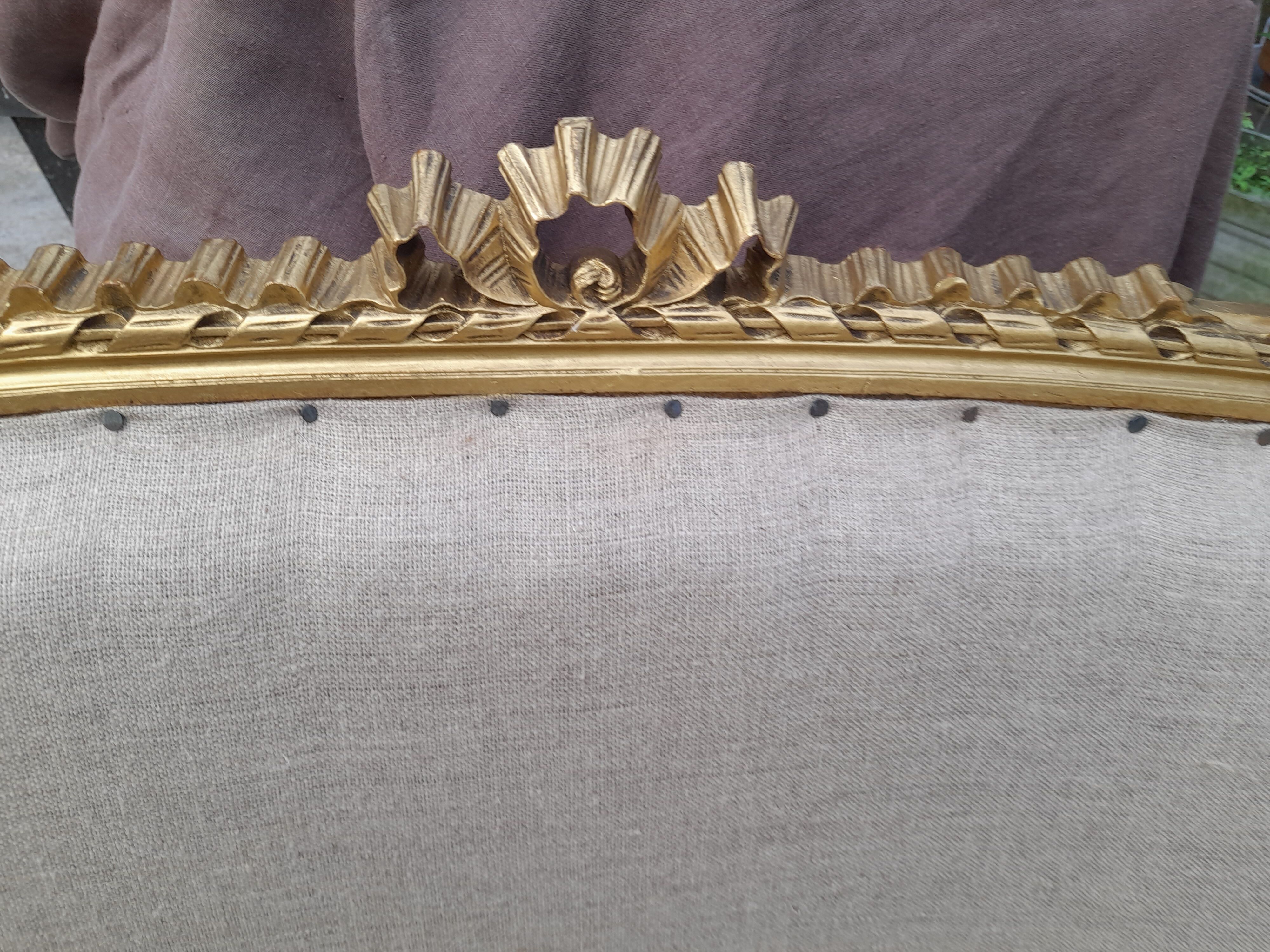 Two-seater bench wood fabric