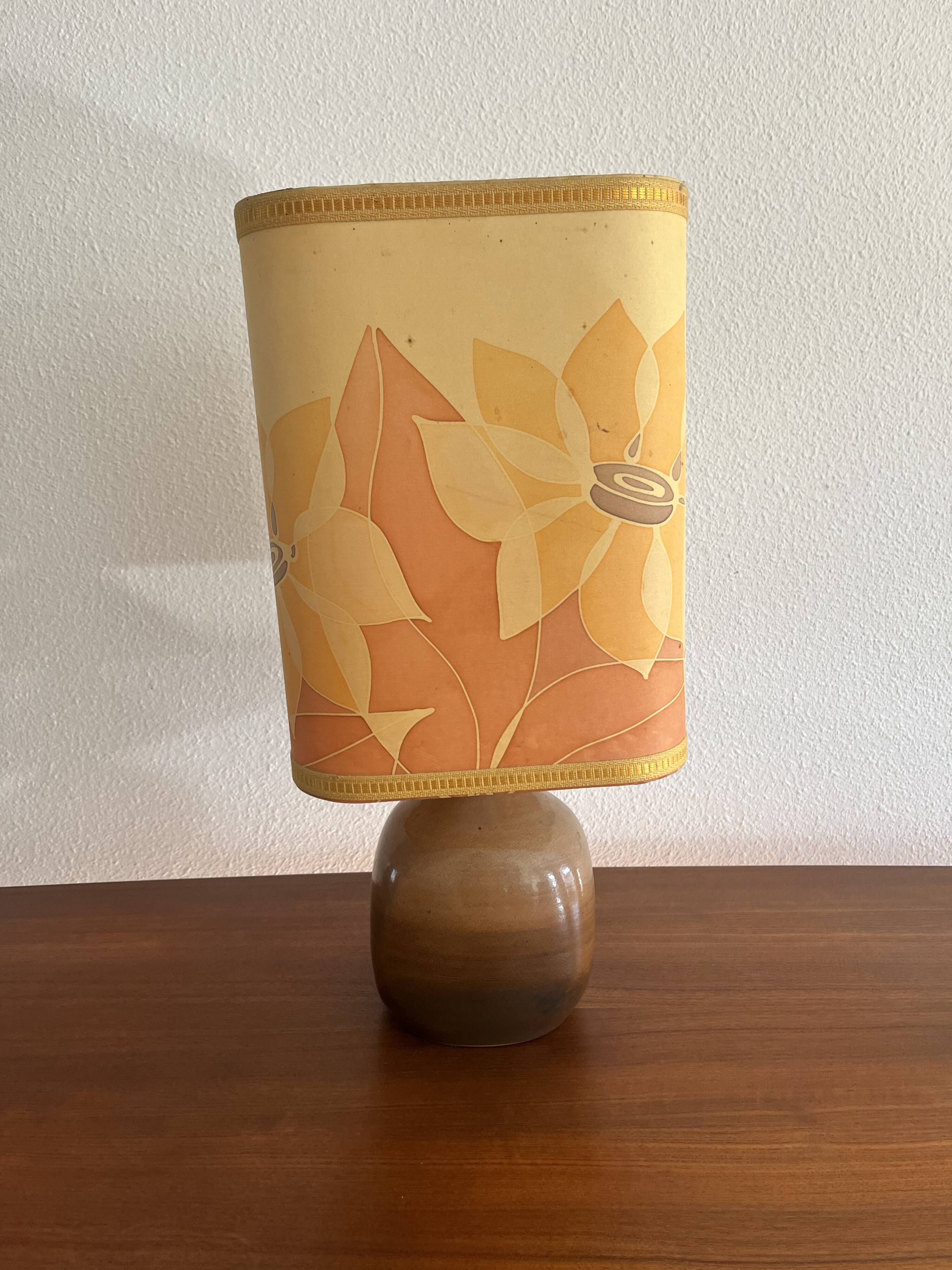 Lampe grès Lemay vintage 1970