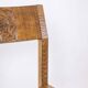 Officina Rivadossi. Brutalist style table and four chairs. Italy, circa 19