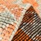 Apricot Tones Vintage Turkish Runner Rug, Oushak Wool Hallway Carpet