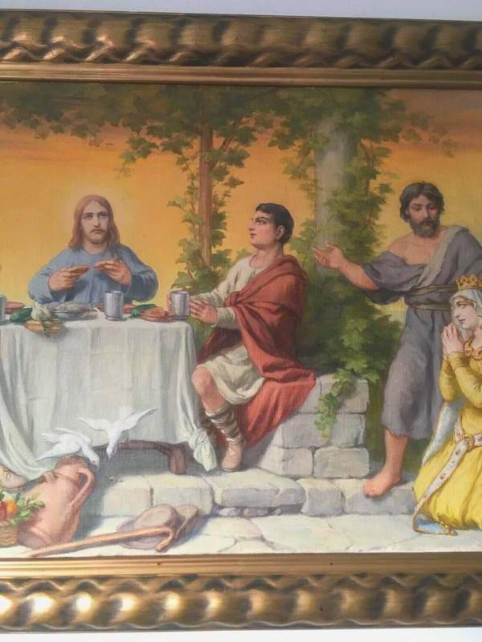 Hermann Nigg – “At the Table” Oil Painting (1925)