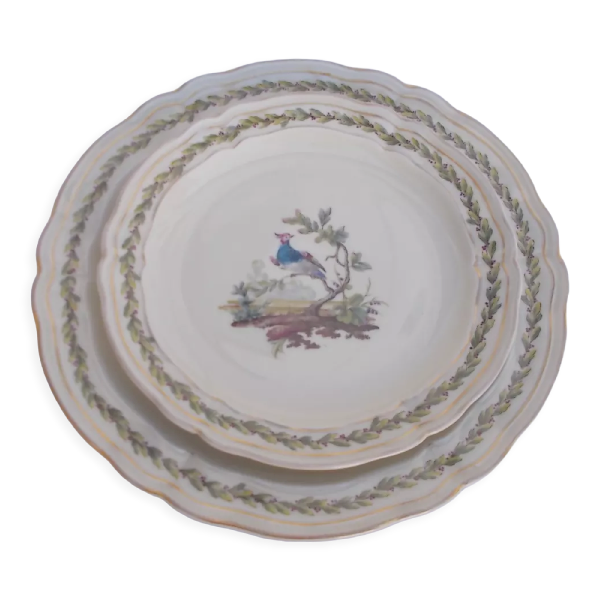 Set of 2 Limoges plates