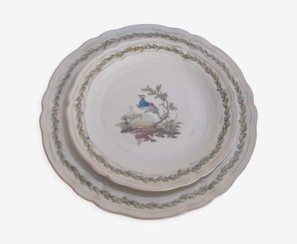 Ensemble 2 assiettes limoges