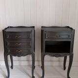 Paire de tables de chevet