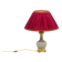 Lampe en porcelaine céladon craquelée et bronze doré, circa 1880