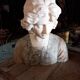 Sculpture tête de femme marbre