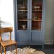 Armoire vitrée parisienne vintage vaisselier