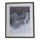 Drawing by Gérard Moreau signed by Sidney Bechet