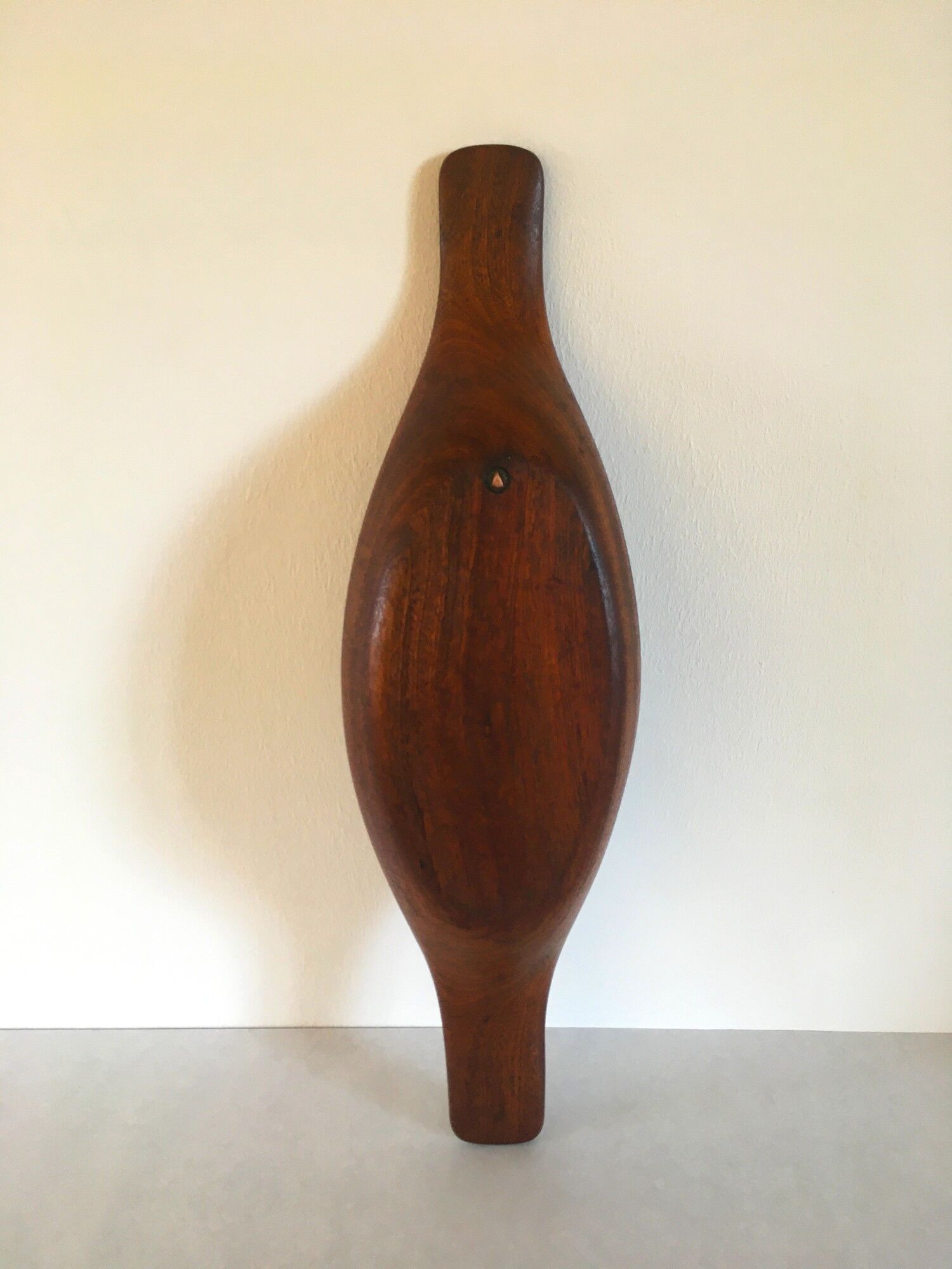 Vintage teak dish Ari Form Italy 60s