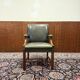 Set of Classic English Chesterfield Desk Chairs