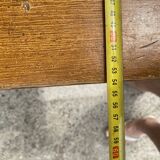 Vintage wooden bistro table