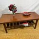 Mid-century retro vintage teak coffee table by myer (1960s) – stylish & fun
