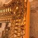 Mirror Louis XV - XVI with gold leaf 80x94cm