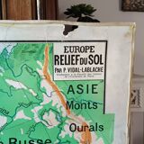 old school map 1950 Paul Vidal Labache n°12