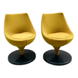 Pair of Polaris armchairs by Pierre Guariche