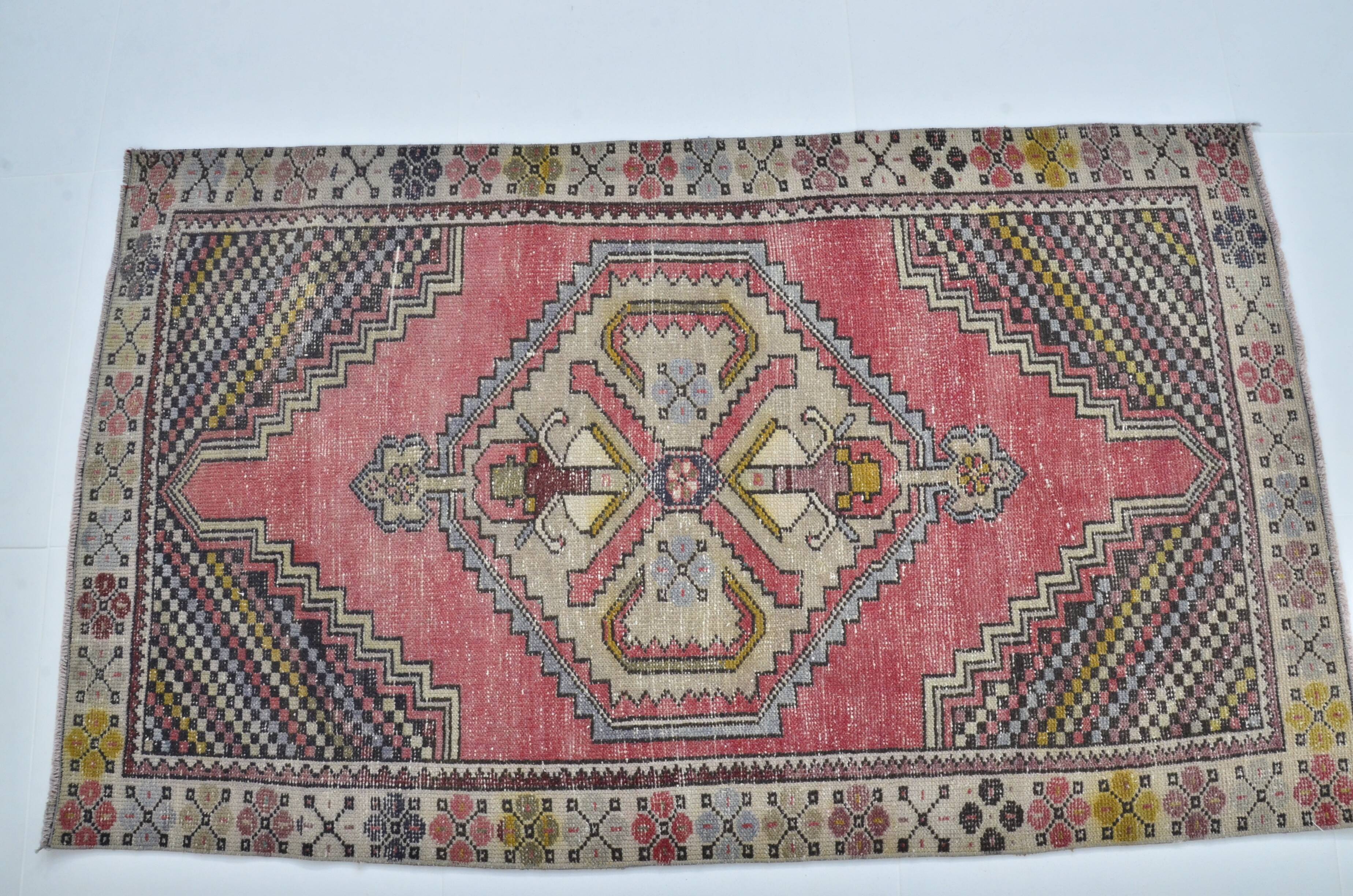Oushak Floral Turkish Carpet sku 3372