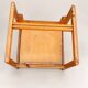 André Sornay armchair in solid pine and black lacquer – circa 1960