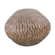 Carved wooden vase