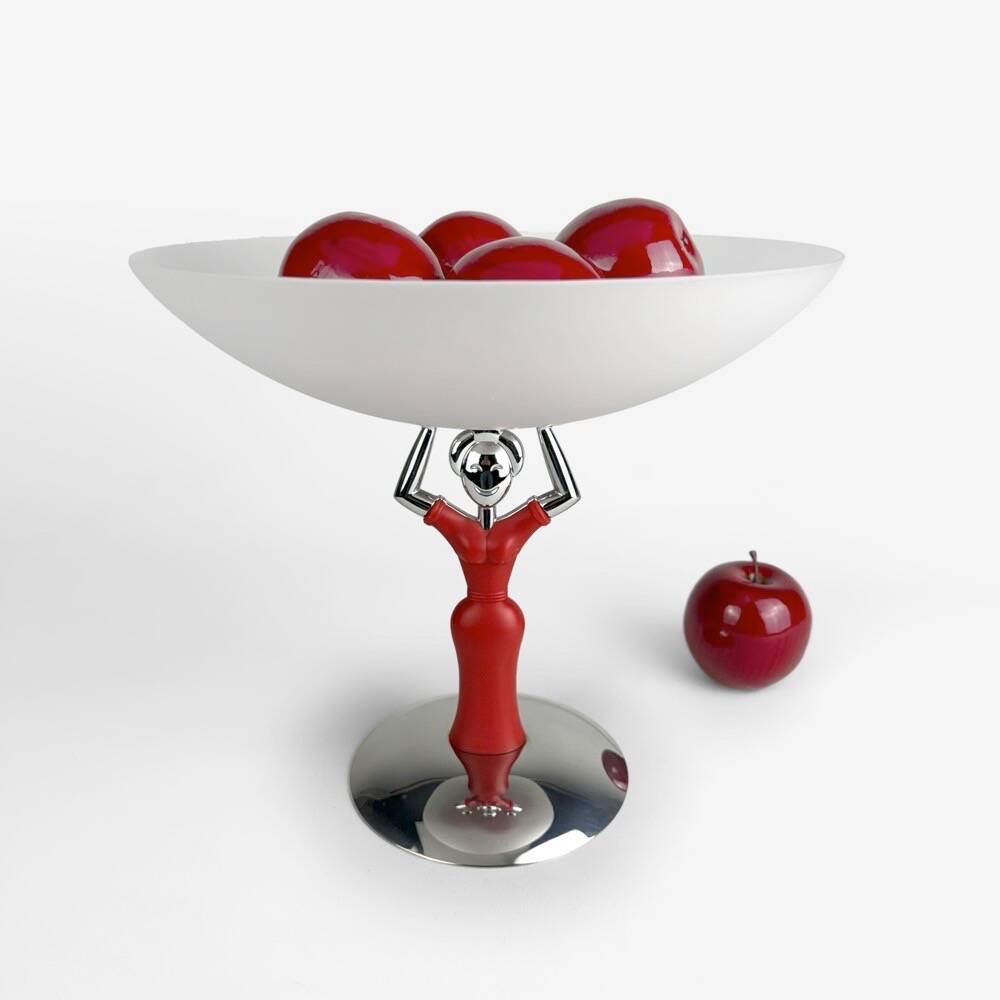 Bugatti chrome and glass designer pocket emptier