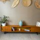 Vintage wooden sideboard from the 1960s (shallow)