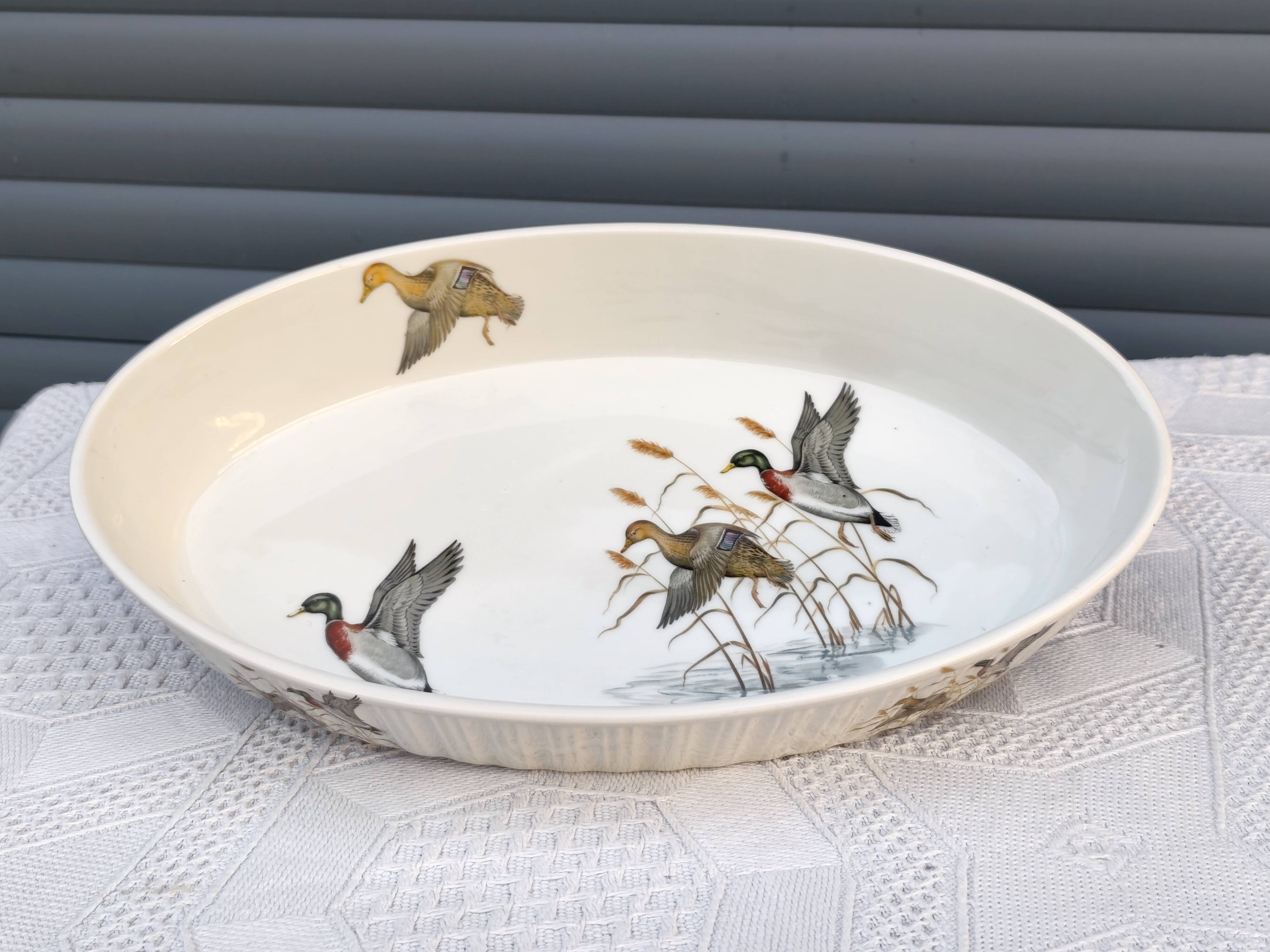 Vintage paris porcelain plate