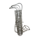 Vintage range Cd saxophone form