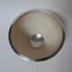 Empty cut ostrich egg pocket and silver 925 italian design 70