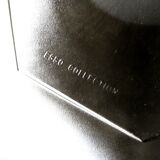 3 flat plates arcoroc - noir france - collection esso -