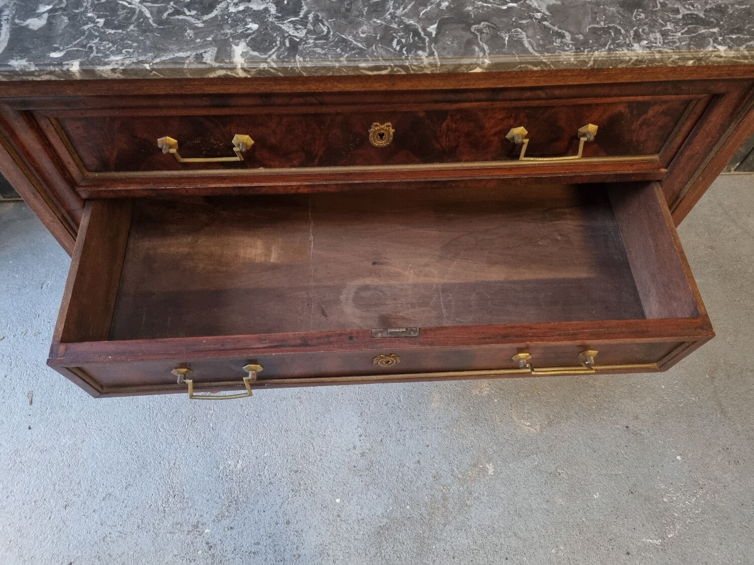 Louis XVI style chest of drawers