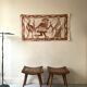 Large vintage tapestry hanging from Korhogo—Sénoufo, Ivory Coast