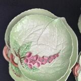 Carlton ware set plates green foxglove