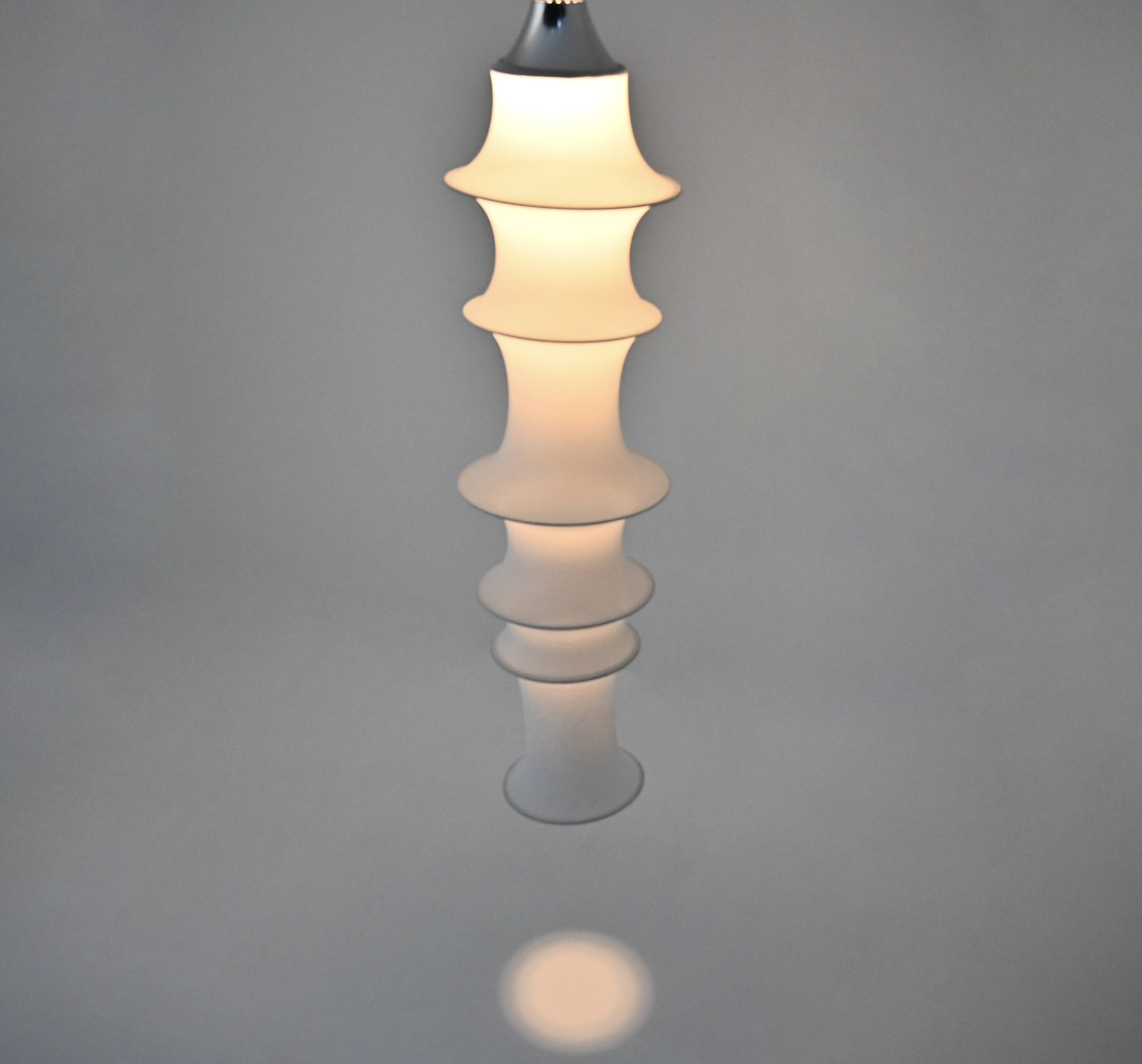 Falkland pendant lamp by Bruno Munari for Danese, 1960s