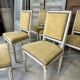 Série de 6 chaises de style Louis XVI laquée blanc circa 1900