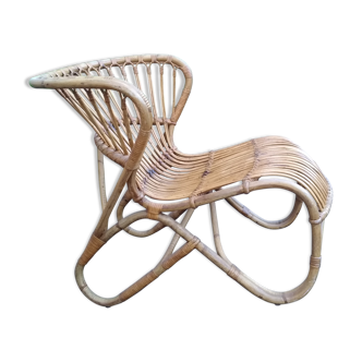 Viggo Boesen design rattan chair