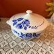 Large floral soup tureen