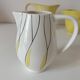 Set of three Salins Clair de Lune Panama vintage jugs.