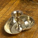 Bougeoir coeur en laiton