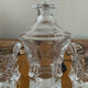 Vintage Bohemian crystal whisky set