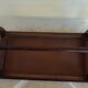 Restoration style coffee table in mahogany-colored wood / Very good condition