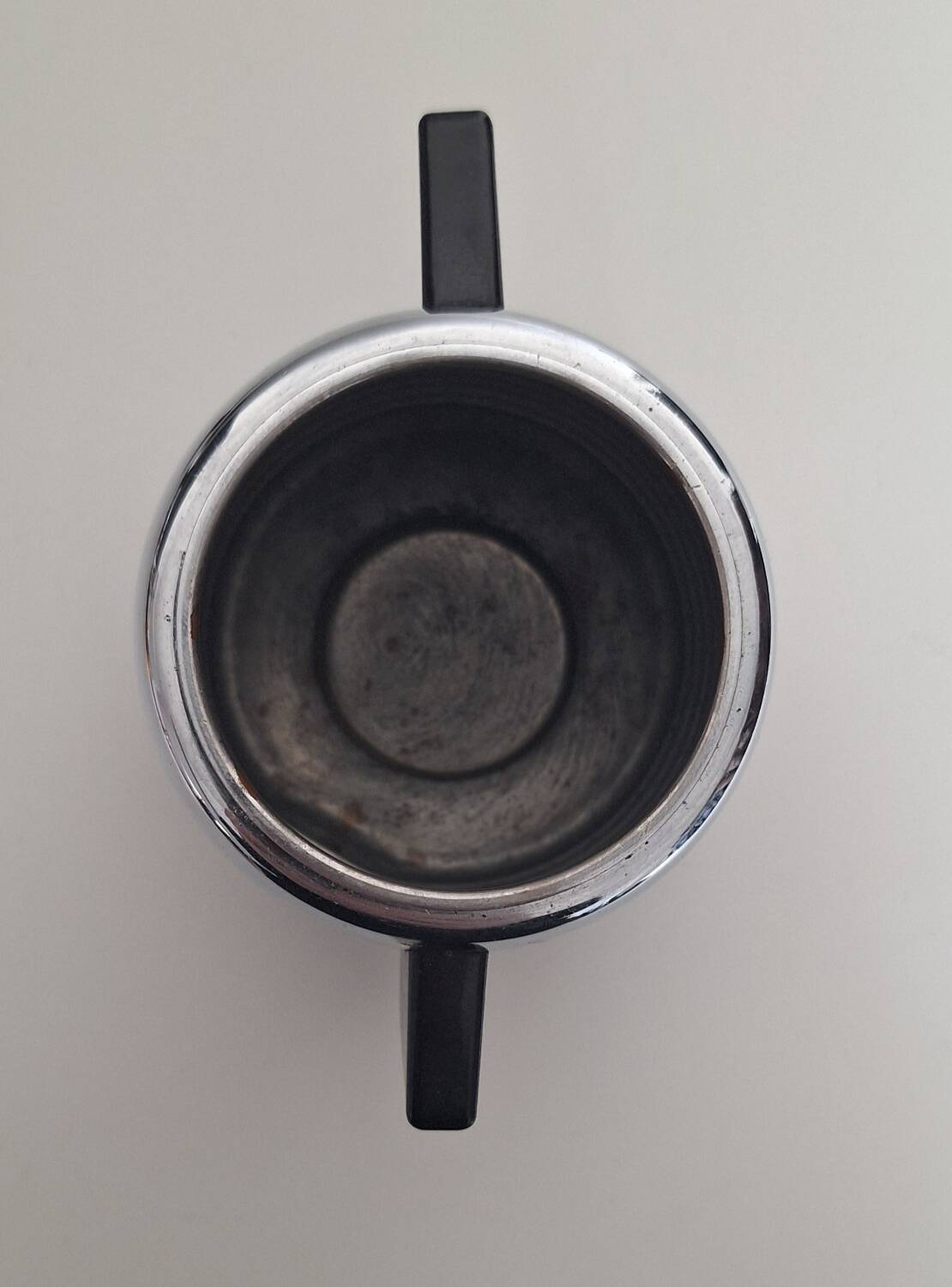 Small metal sugar bowl