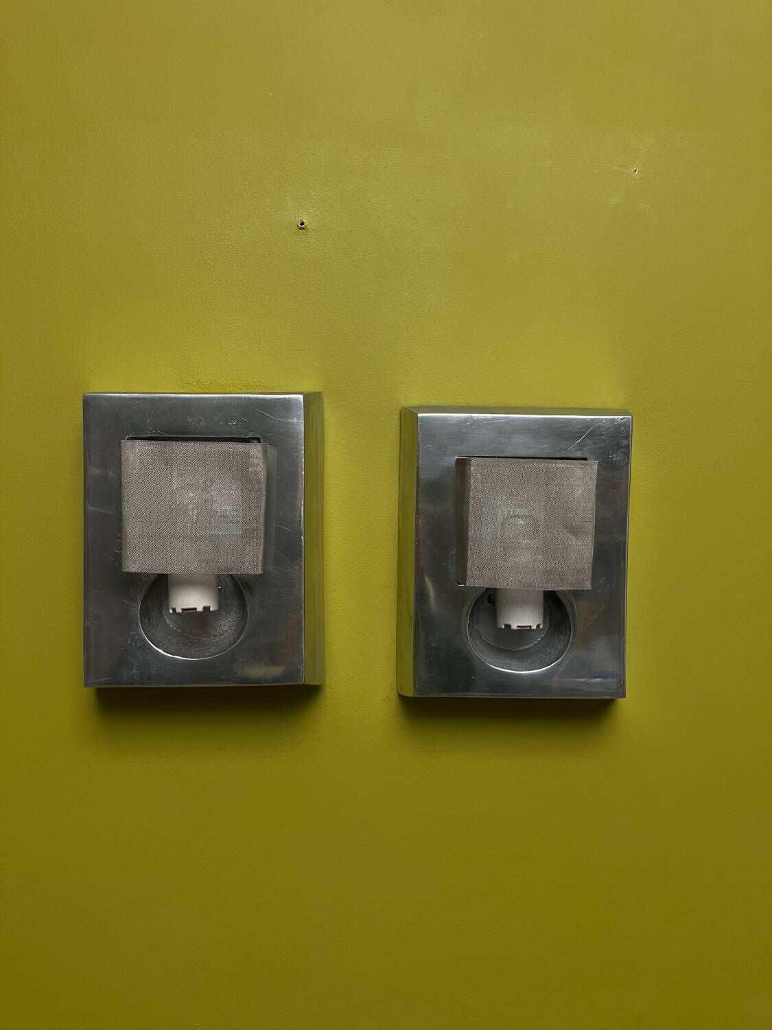 Marie Baratte cast aluminum wall lights