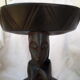 Ancient African carved wooden stool