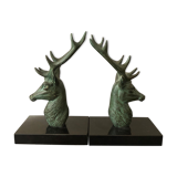 Bronze bookends